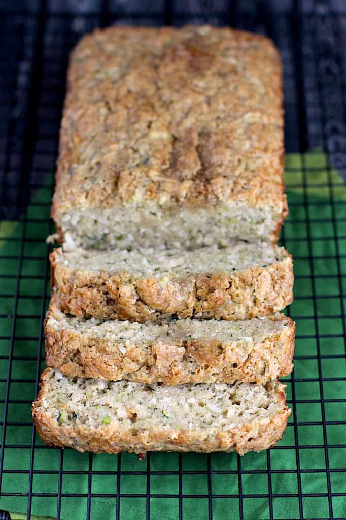 Moist Coconut Zucchini Bread Recipe - A Nerd Cooks