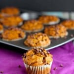 Pumpkin Chocolate Chip Muffins | A Nerd Cooks