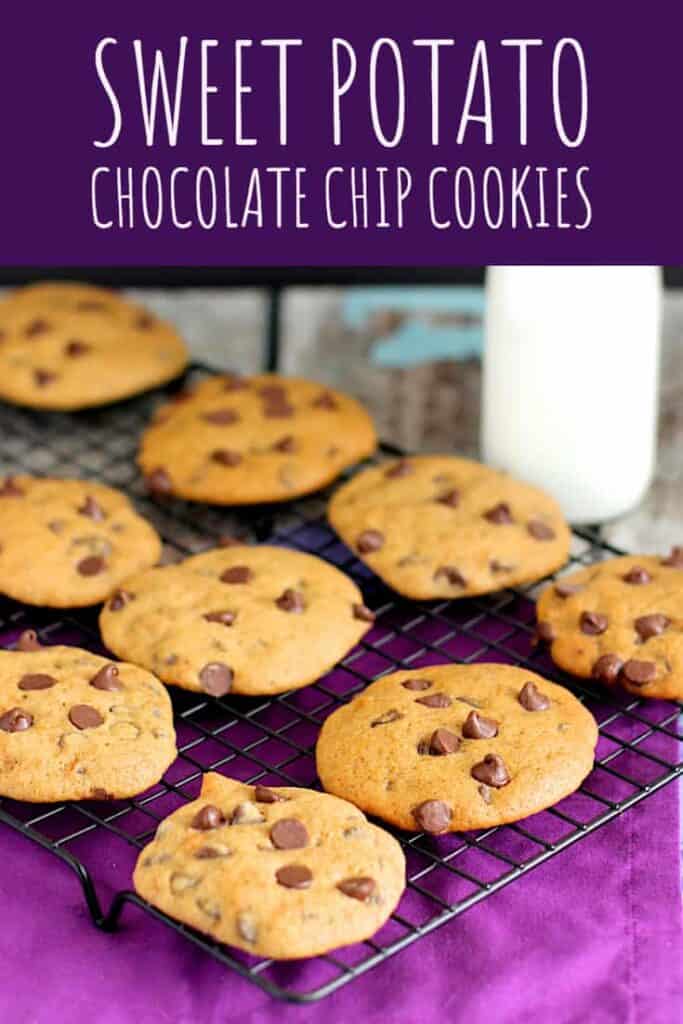 Sweet Potato Chocolate Chip Cookies | A Nerd Cooks