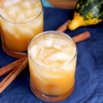 Bourbon Pumpkin Shrub Cocktail | A Nerd Cooks