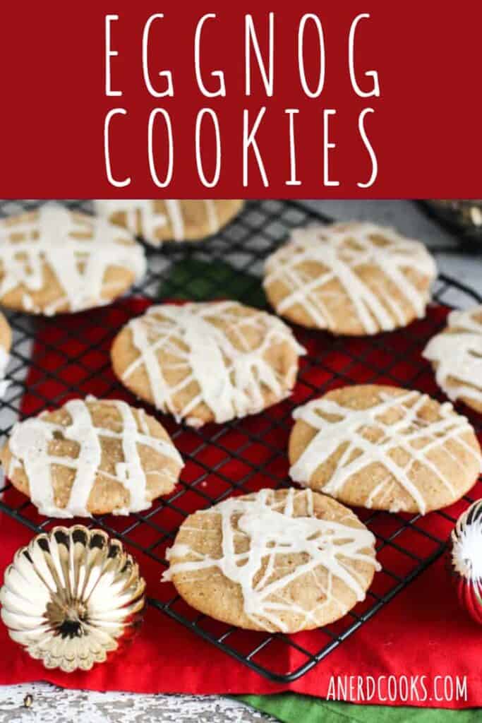 Eggnog Cookies | A Nerd Cooks