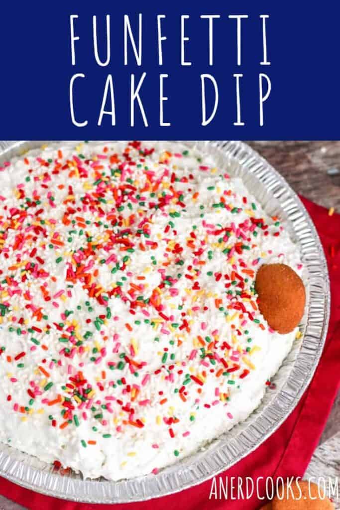 Funfetti Cake Dip | A Nerd Cooks