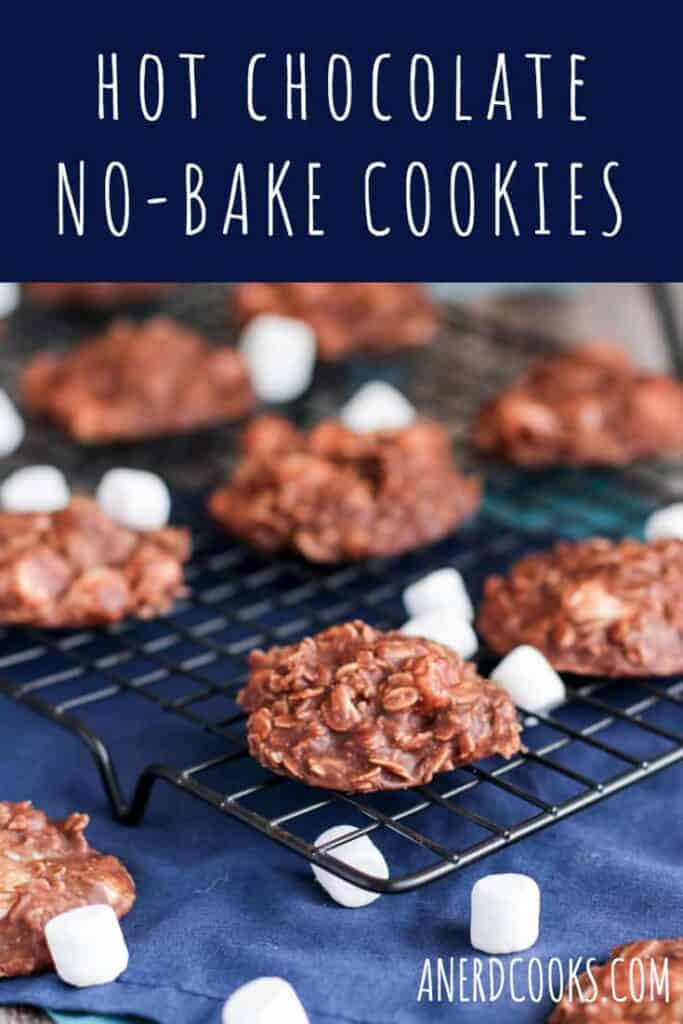 Hot Chocolate No-Bake Cookies | A Nerd Cooks