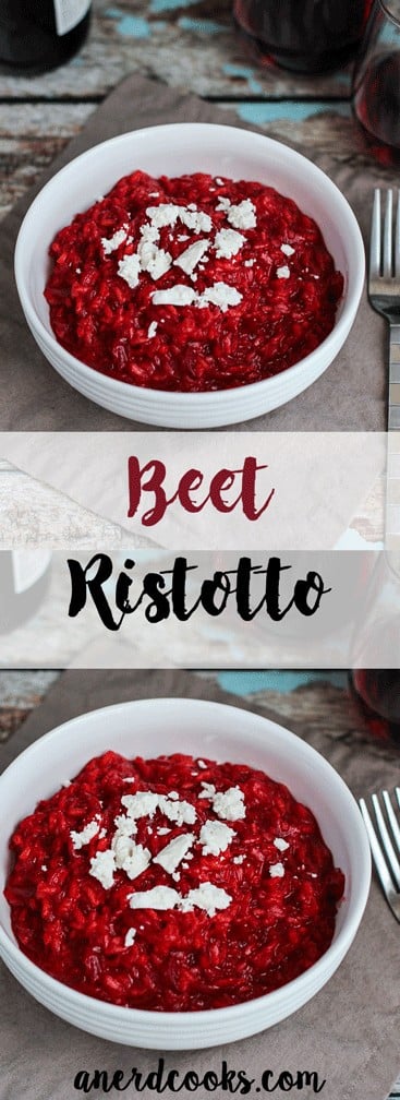 Beet Risotto | A Nerd Cooks