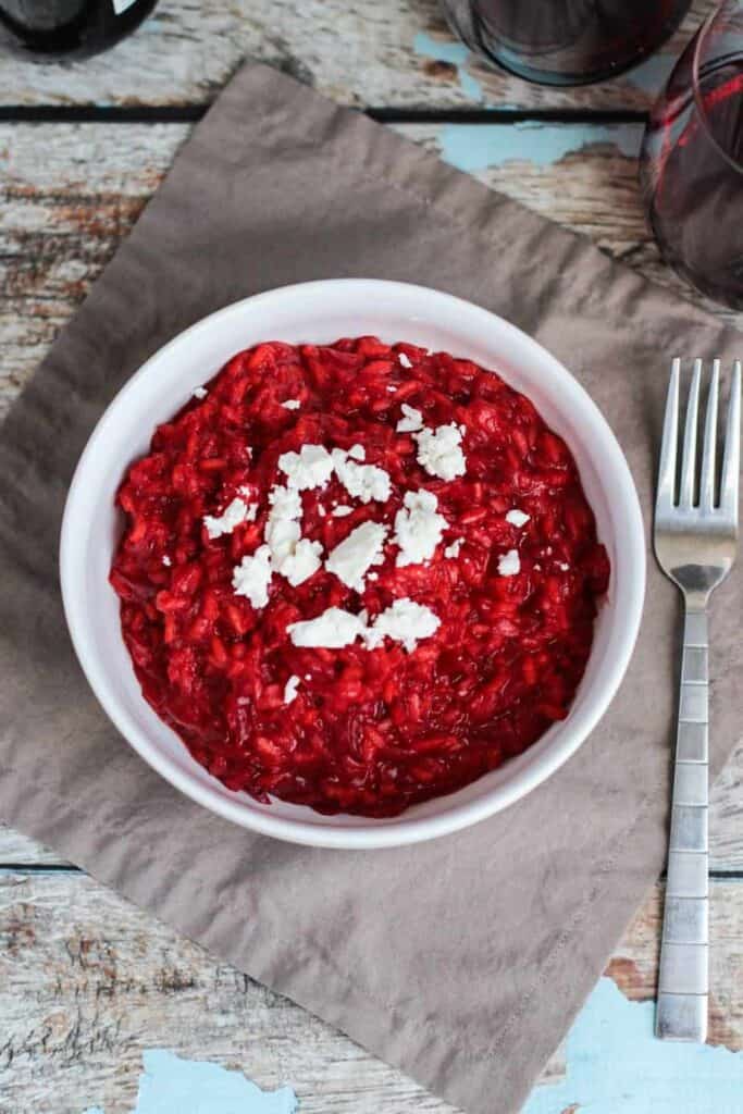 Beet Risotto | A Nerd Cooks