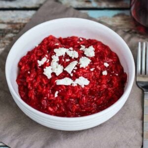 Beet Risotto | A Nerd Cooks