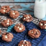 Chocolate Cookies and Cream Pudding Cookies | A Nerd Cooks