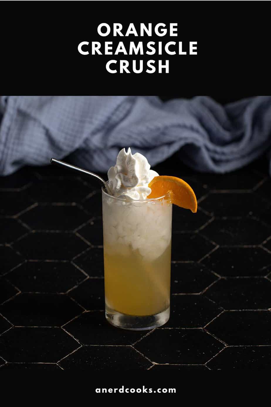 pinterest pin for orange creamsicle crush