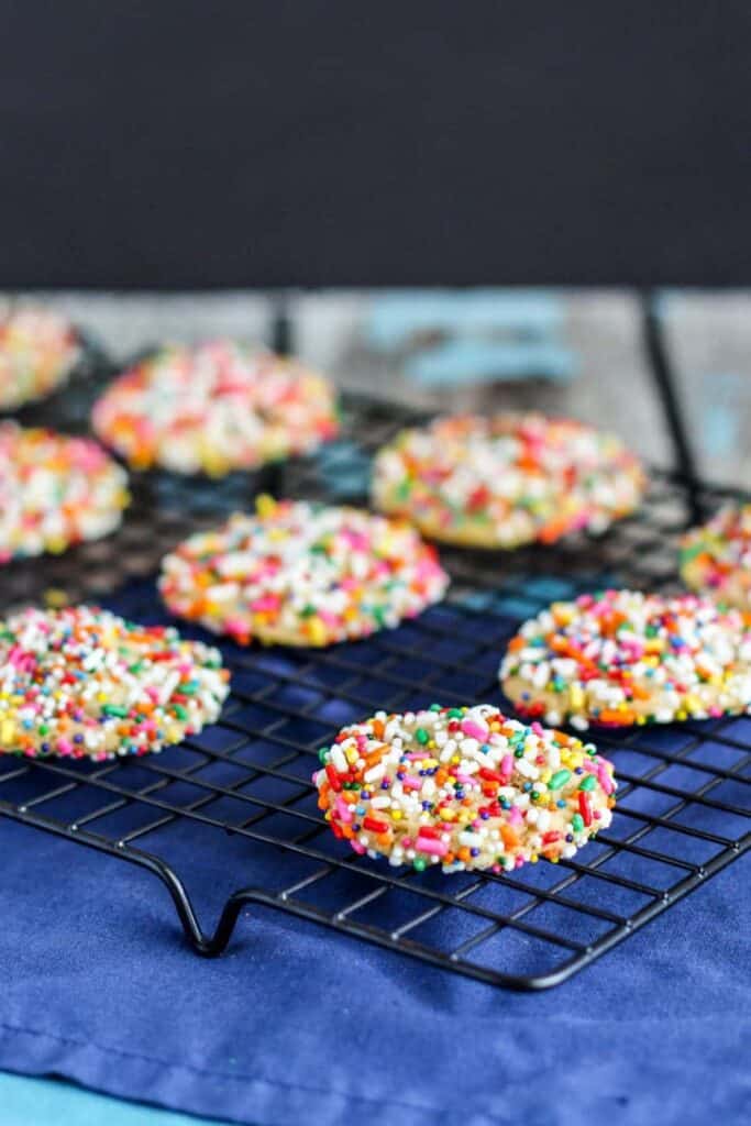 Confetti Pudding Cookies | A Nerd Cooks