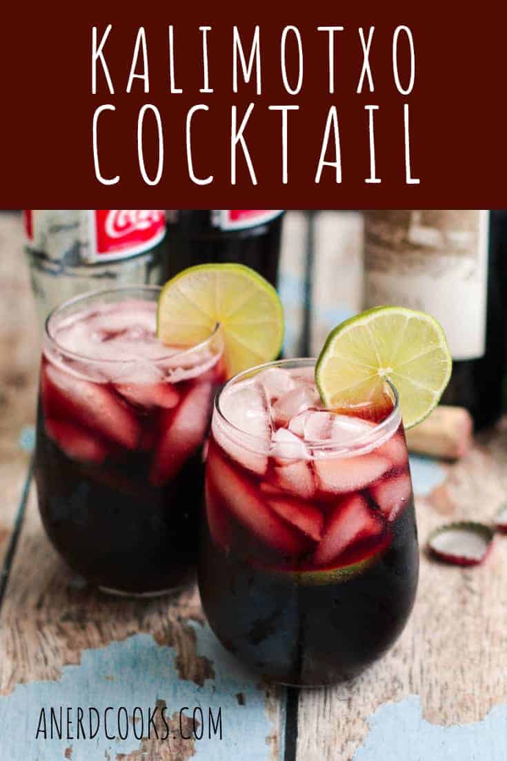 Kalimotxo Cocktail | A Nerd Cooks