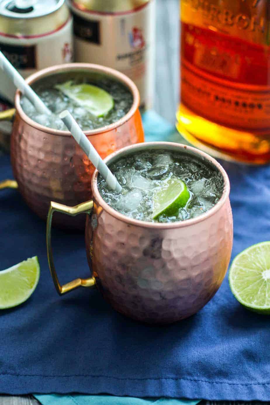 Very Delicious Bourbon Moscow Mules A Nerd Cooks,Stuffed Peppers Recipe