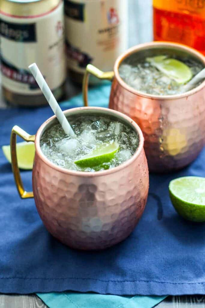 Bourbon Moscow Mule | A Nerd Cooks