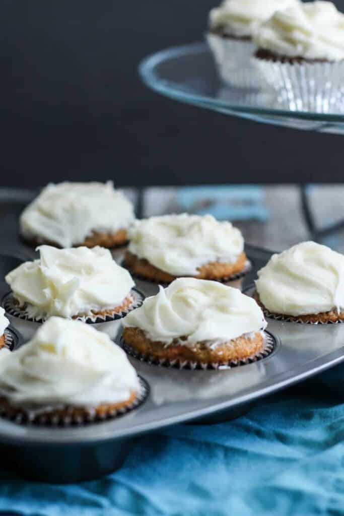 Carrot Cake Cupcakes | A Nerd Cooks