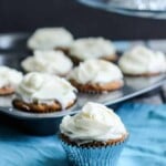 Carrot Cake Cupcakes | A Nerd Cooks