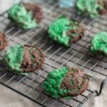 Double Chocolate Irish Cream Cookies | A Nerd Cooks