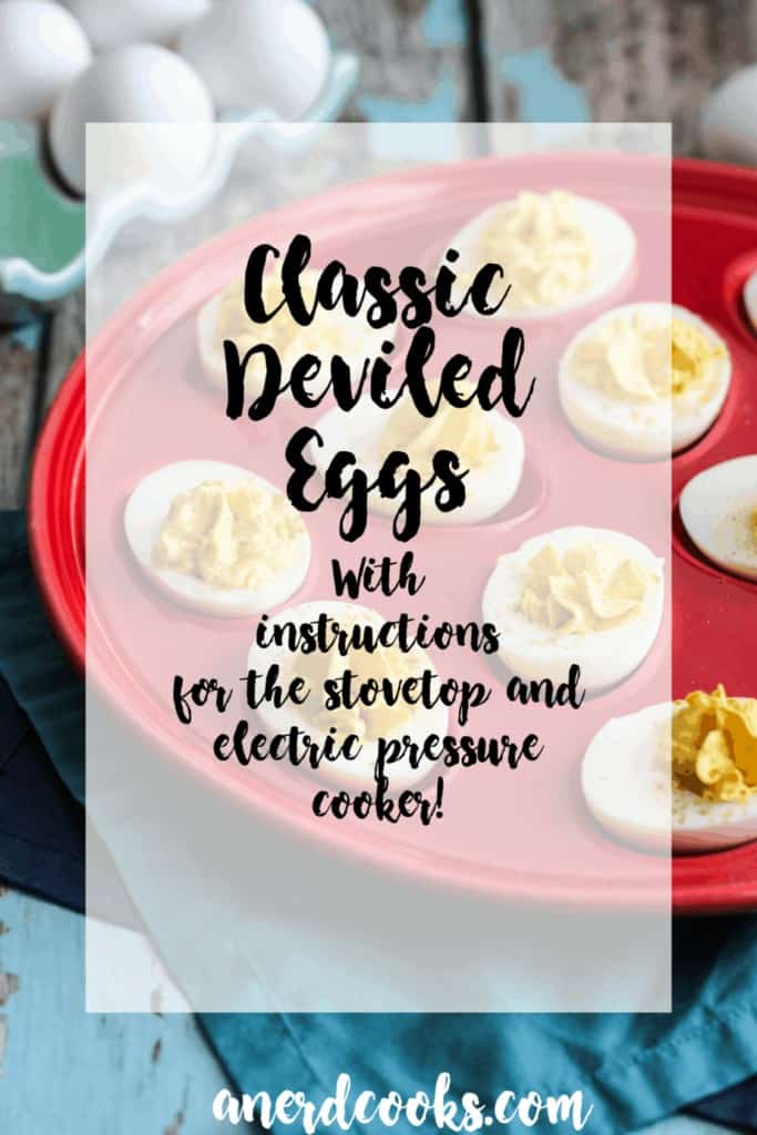 Classic Deviled Eggs | A Nerd Cooks