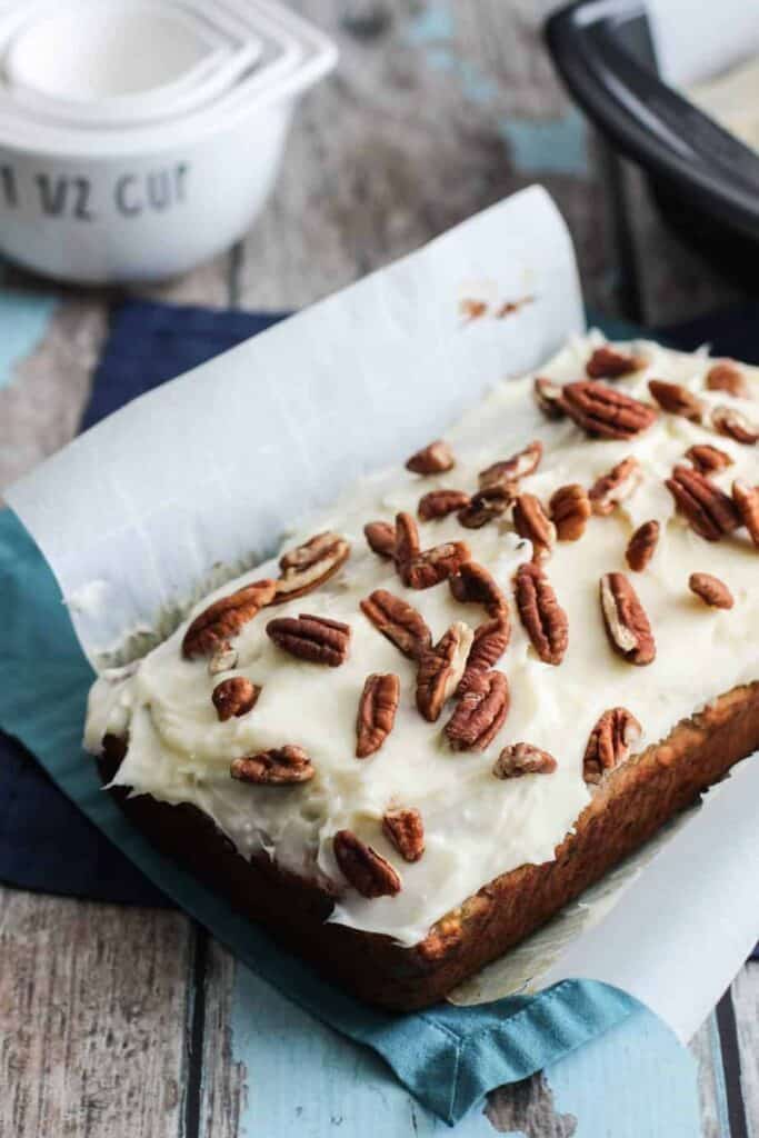 Hummingbird Bread With Cream Cheese Frosting A Nerd Cooks