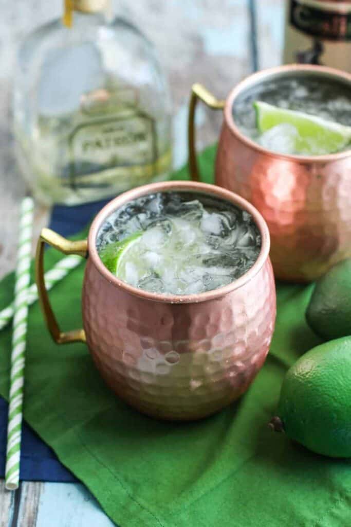 Mexican Moscow Mule - made with tequila | A Nerd Cooks