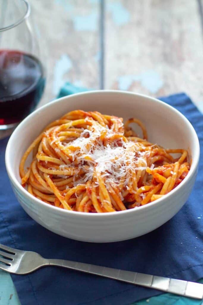 Pasta all'Amatriciana | A Nerd Cooks