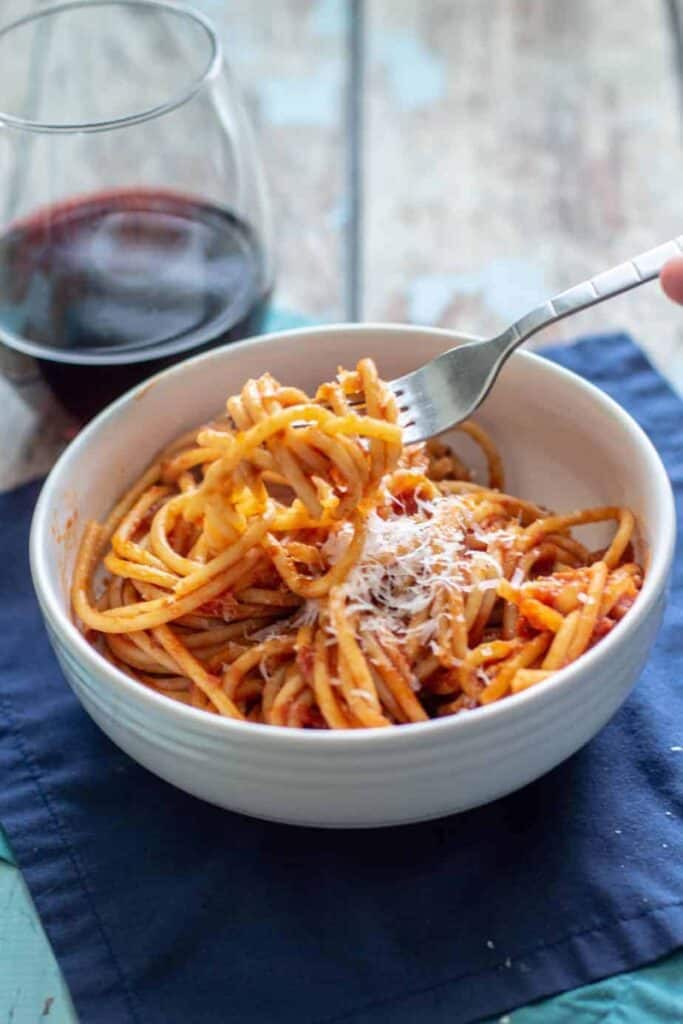 Pasta all'Amatriciana | A Nerd Cooks