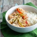 Pressure Cooker Chicken Ropa Vieja | A Nerd Cooks