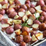 Garlic and Rosemary Roasted Potatoes | A Nerd Cooks