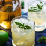 Basil Vodka Gimlet | A Nerd Cooks