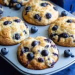 Jumbo Blueberry Muffins | A Nerd Cooks