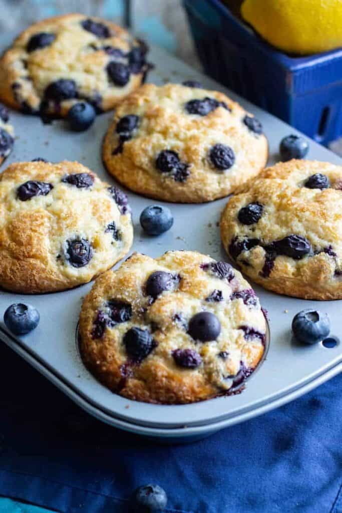 Jumbo Blueberry Muffins | A Nerd Cooks