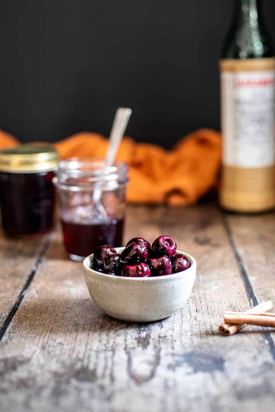 Homemade maraschino cherries luxardo