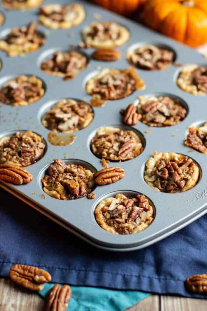 Bite-Sized Pecan Pies | A Nerd Cooks