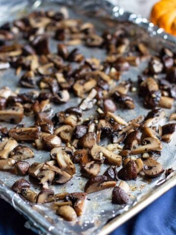 Garlic and Thyme Roasted Mushrooms | A Nerd Cooks
