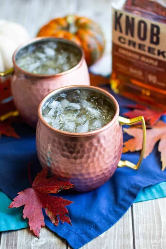 Maple Bourbon Moscow Mule | A Nerd Cooks