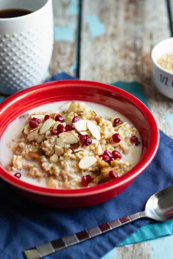 Pressure Cooker Steel Cut Oats | A Nerd Cooks