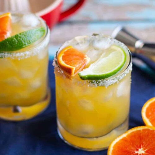 Orange Margaritas – A Nerd Cooks