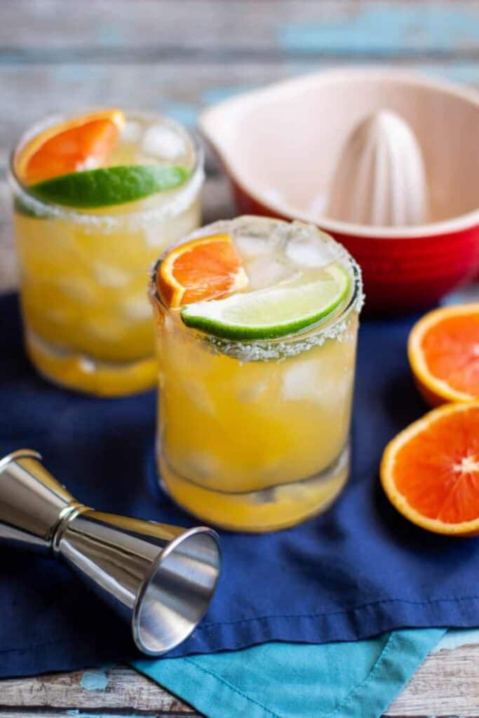 Cara Cara Orange Margaritas | A Nerd Cooks