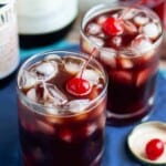 Spiced Cherry Spritz | A Nerd Cooks