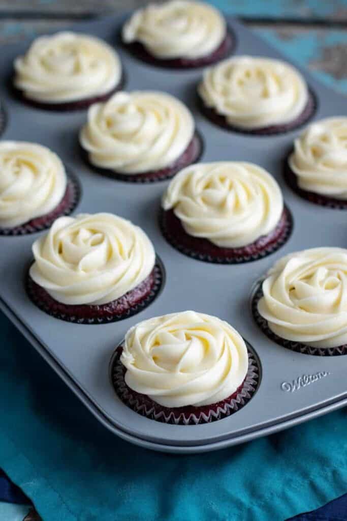 Beet Red Velvet Cupcakes | A Nerd Cooks