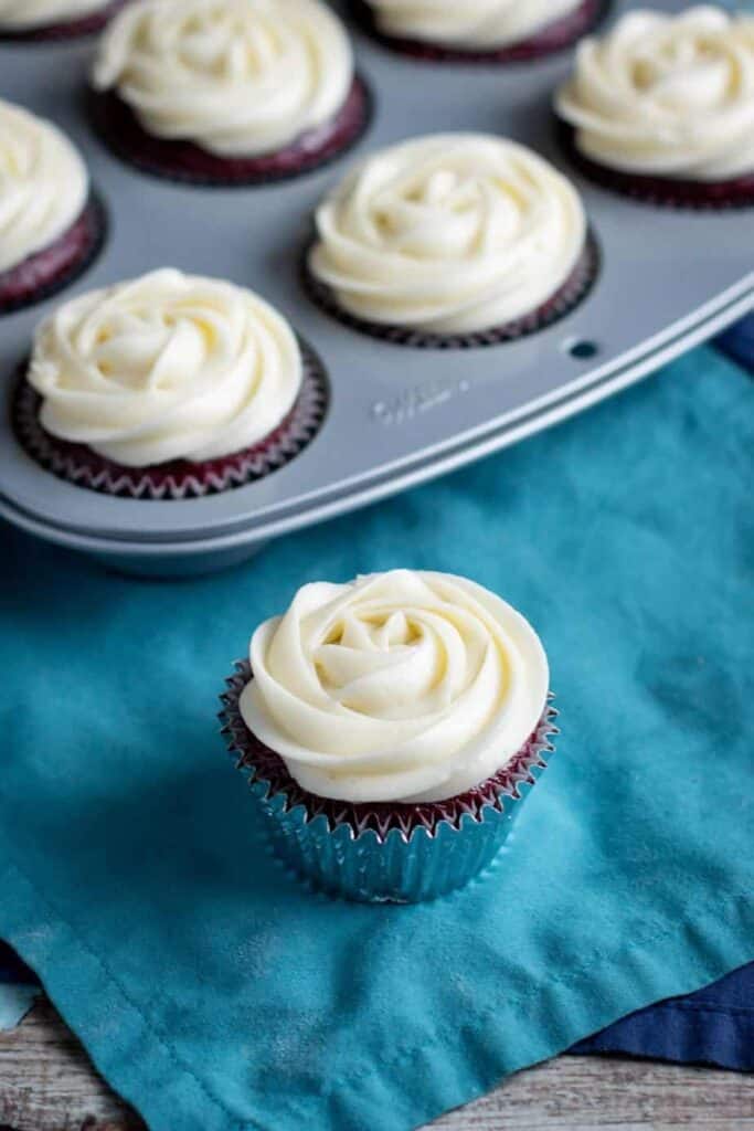 Beet Red Velvet Cupcakes | A Nerd Cooks