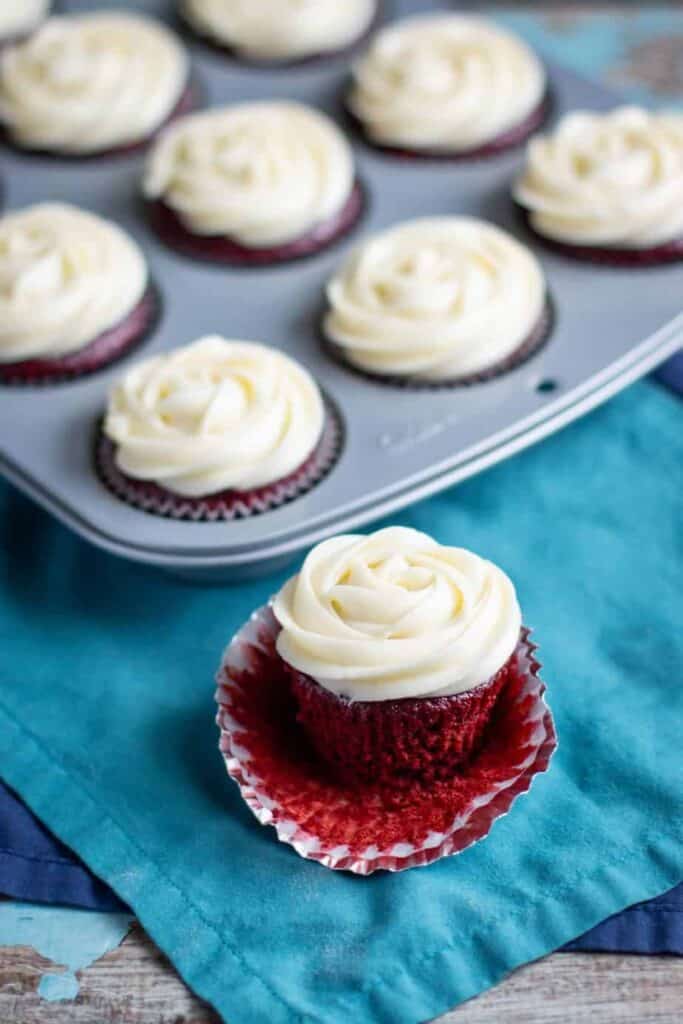 Beet Red Velvet Cupcakes | A Nerd Cooks