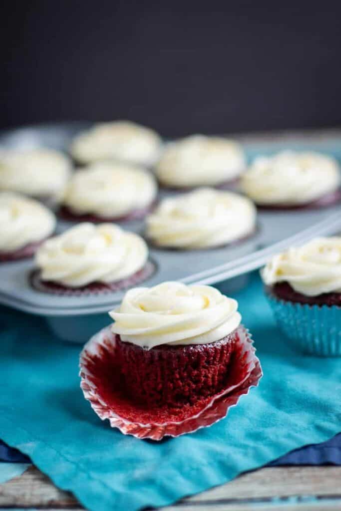 Beet Red Velvet Cupcakes | A Nerd Cooks