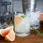 Grapefruit Rosemary Gimlet | A Nerd Cooks