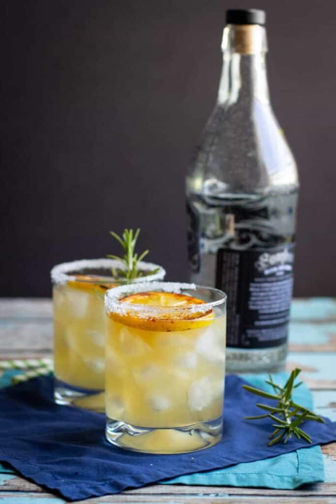 Grilled Mezcal Margarita | A Nerd Cooks