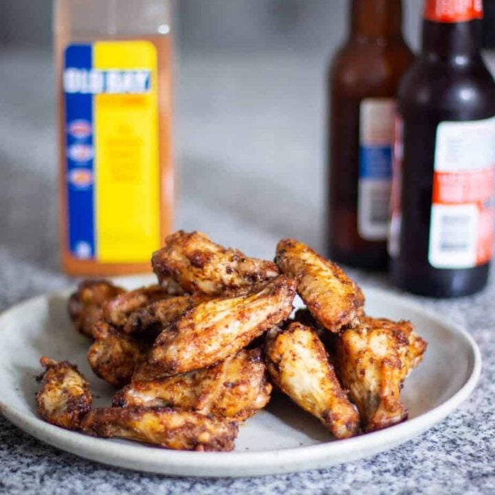 Old Bay Chicken Wings Made In The Air Fryer A Nerd Cooks