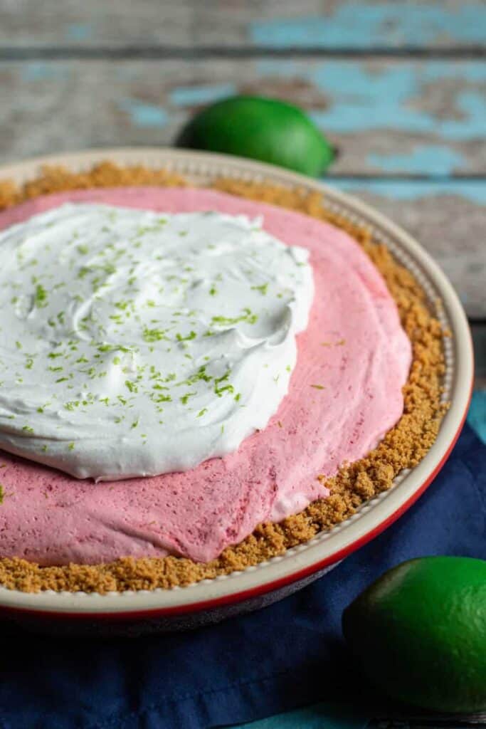 Strawberry Margarita Pie | A Nerd Cooks