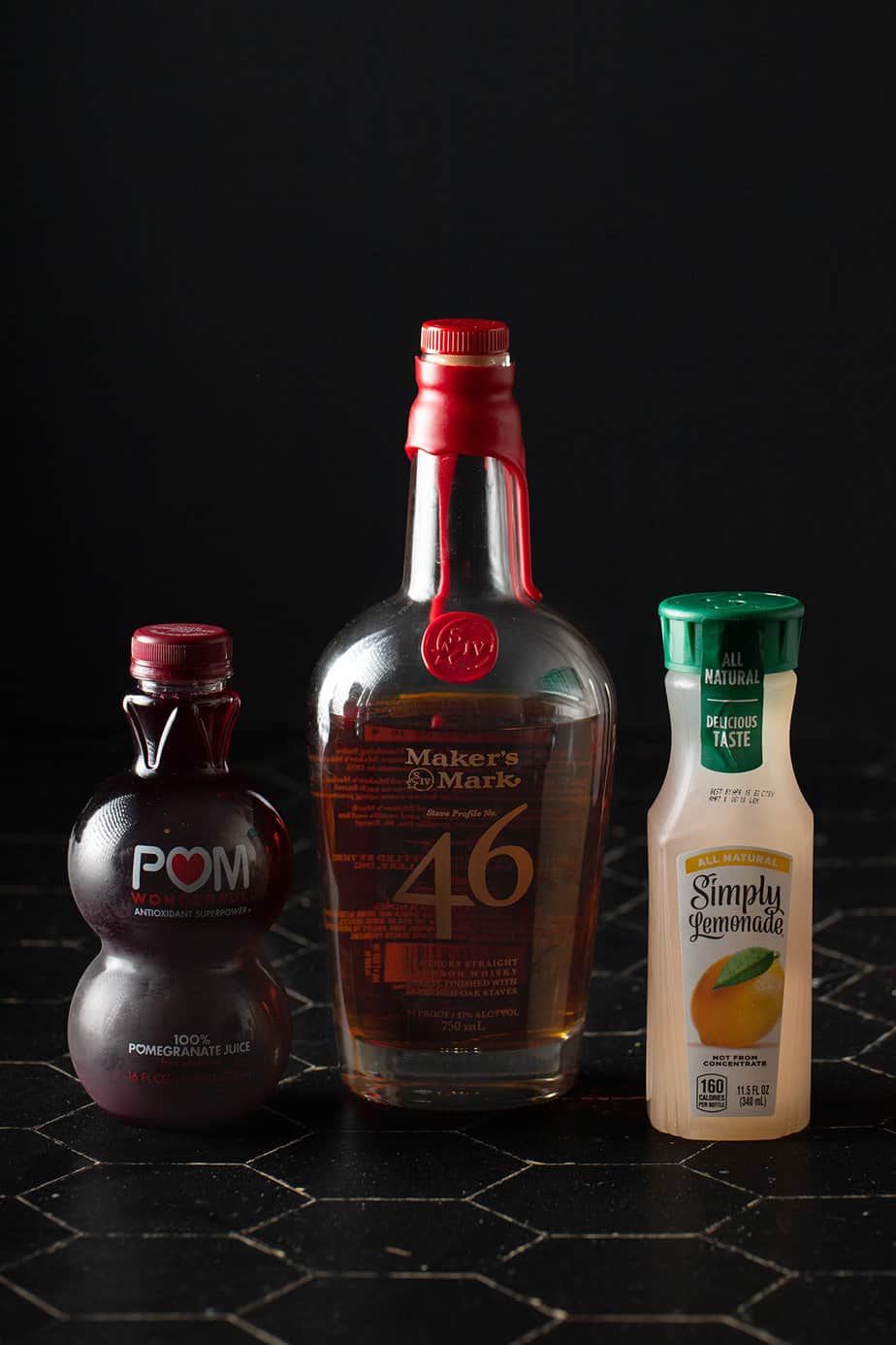 ingredients for making a belmont jewel cocktail