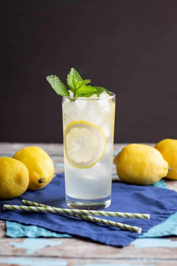 Sweet & Tart Homemade Lemonade - A Nerd Cooks