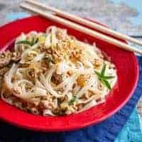 Thai Basil Pork and Noodles