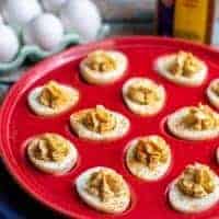 Old Bay Deviled Eggs