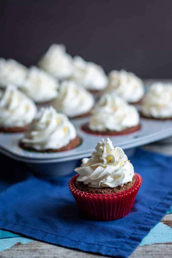 Hot Chocolate Cupcakes | A Nerd Cooks